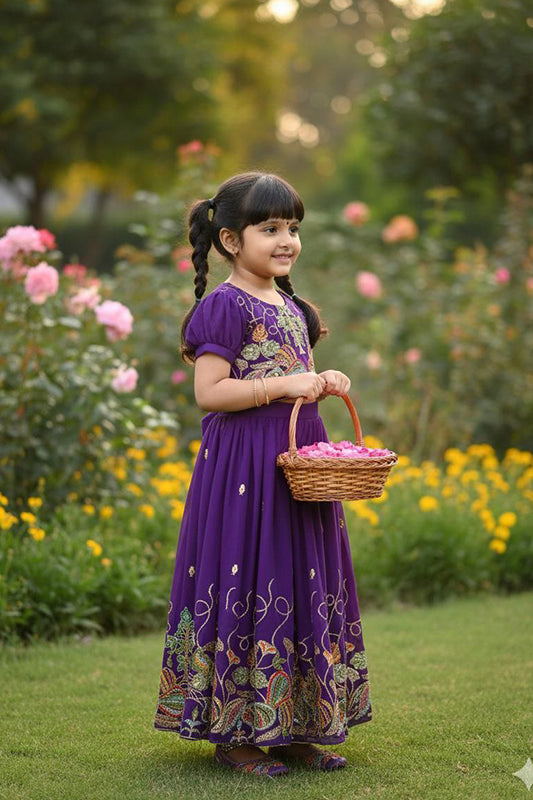 Heavy Faux Georgette - Lehenga Choli