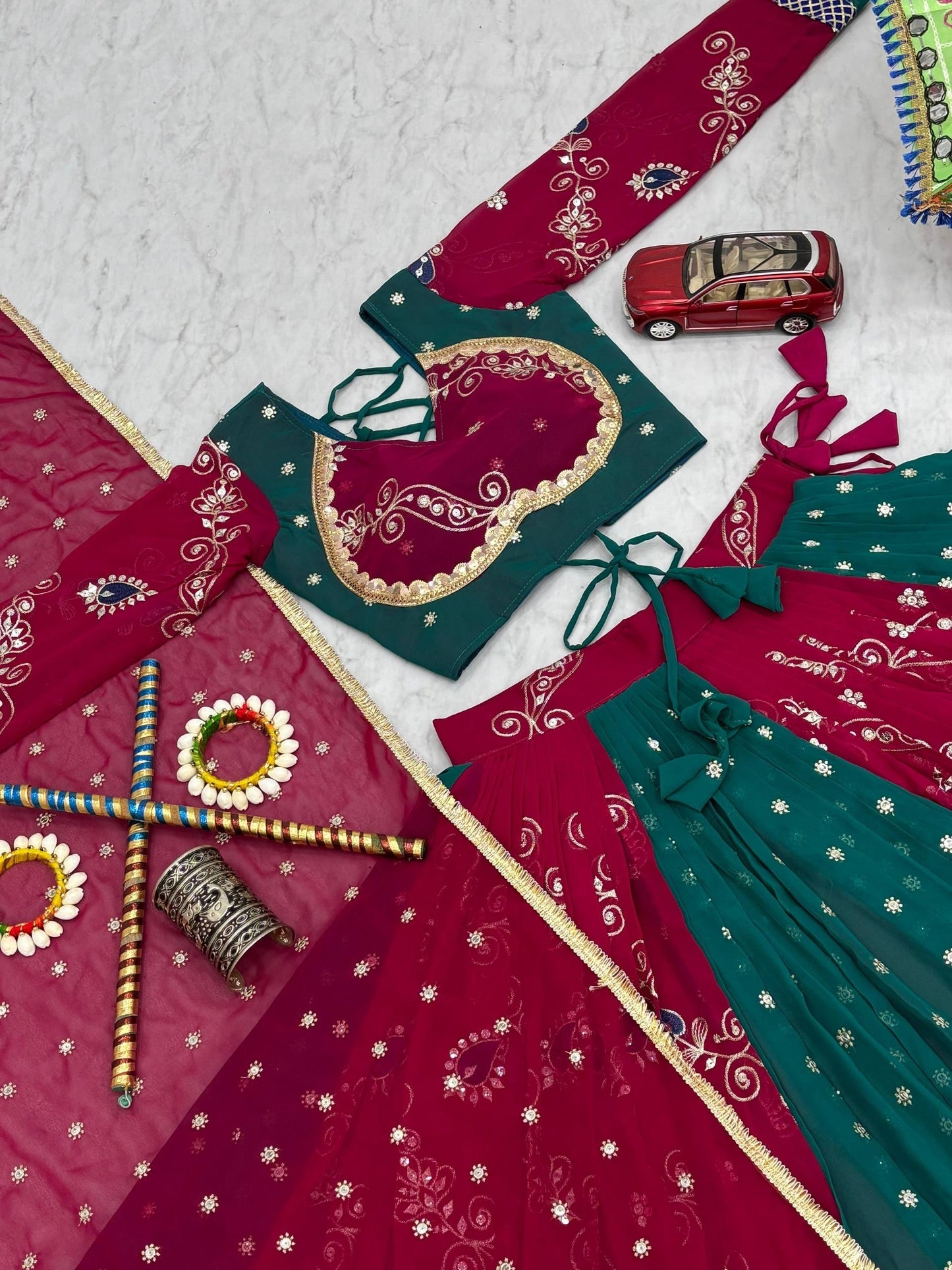 Navratri Special Vintage Chaniya Choli