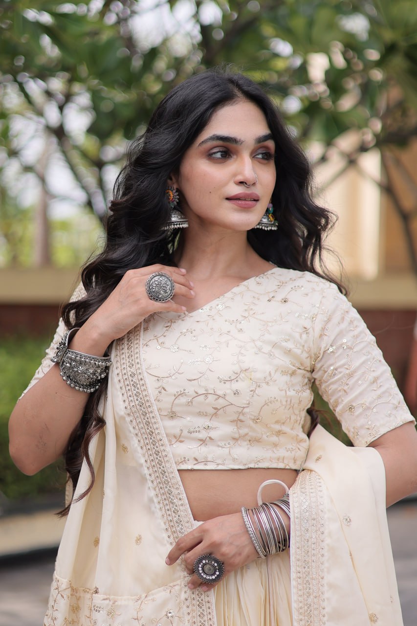 Glory Satin Wedding Lehenga