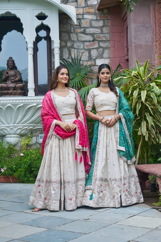 Tissue Silk Chaniya Choli