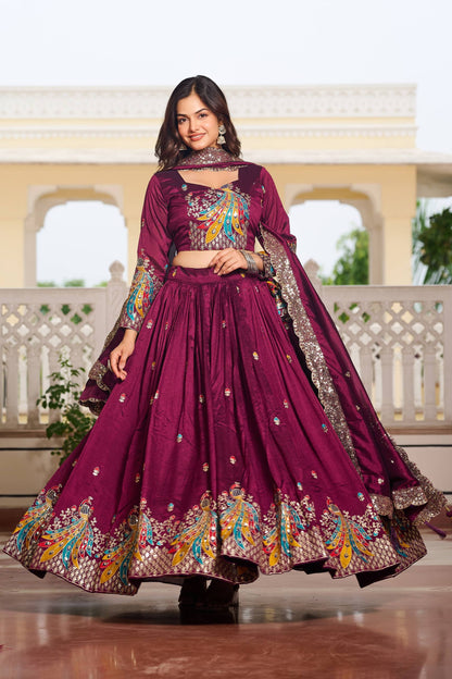 Vichitra Silk Chaniya Choli