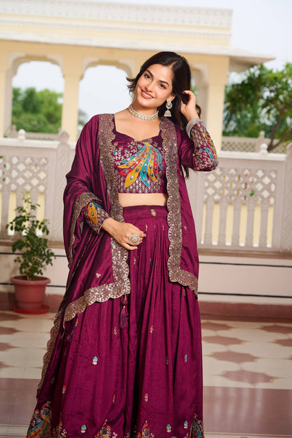 Vichitra Silk Chaniya Choli