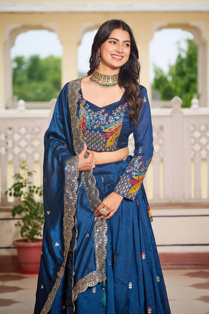 Vichitra Silk Chaniya Choli
