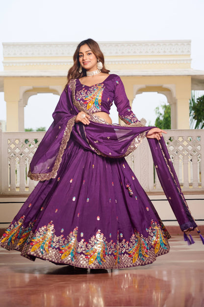 Vichitra Silk Chaniya Choli