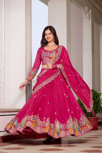 Vichitra Silk Chaniya Choli