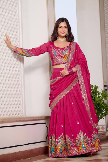 Vichitra Silk Chaniya Choli