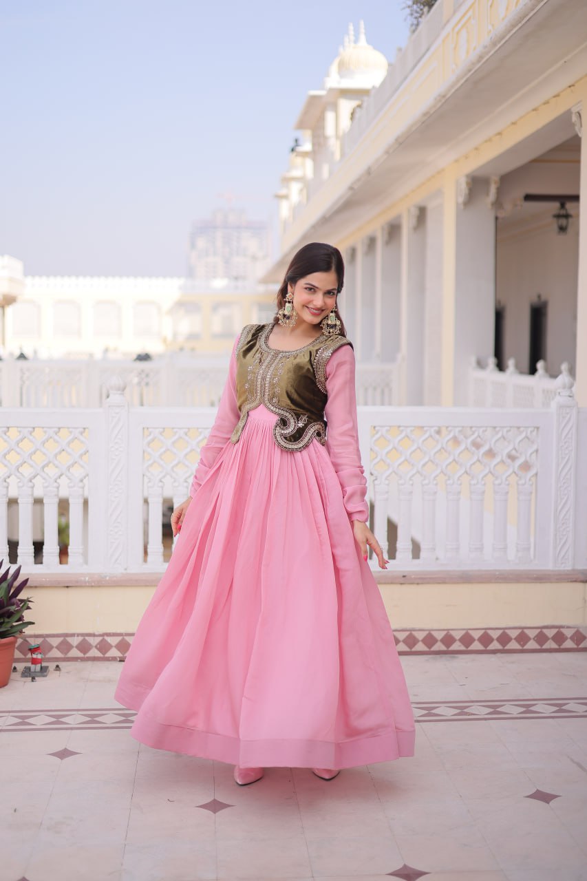 GOWN WITH KOTI COLLECTIONS