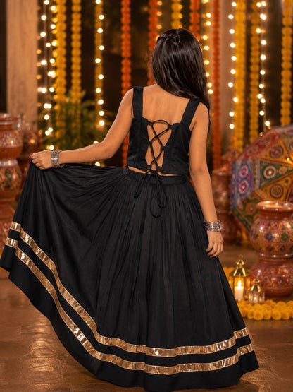 Navratri Mirror Work Outfit