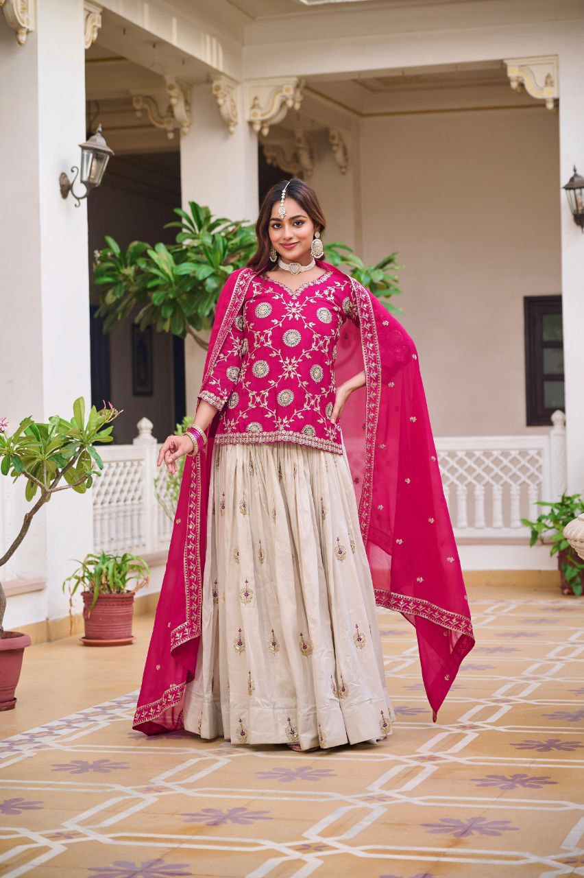 Kurti Lehenga Set