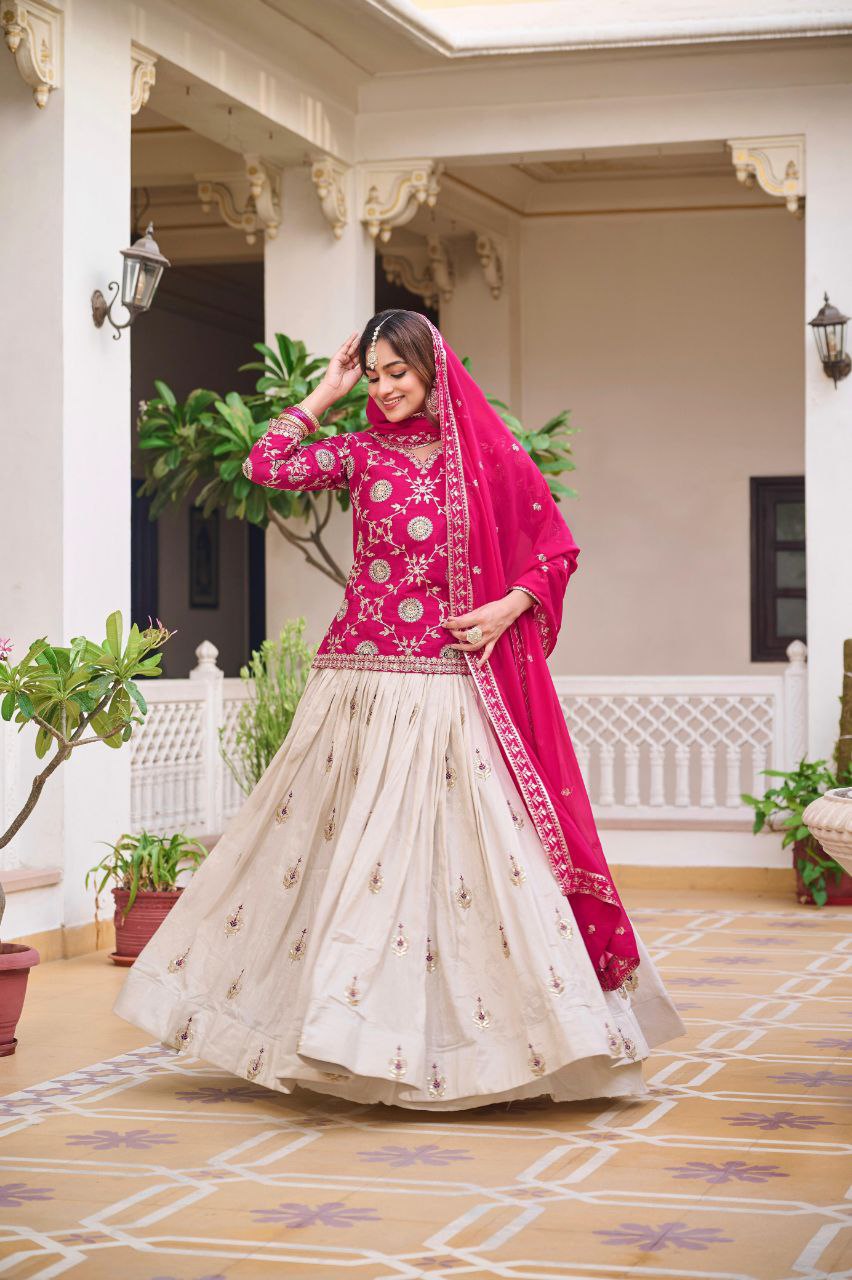 Kurti Lehenga Set