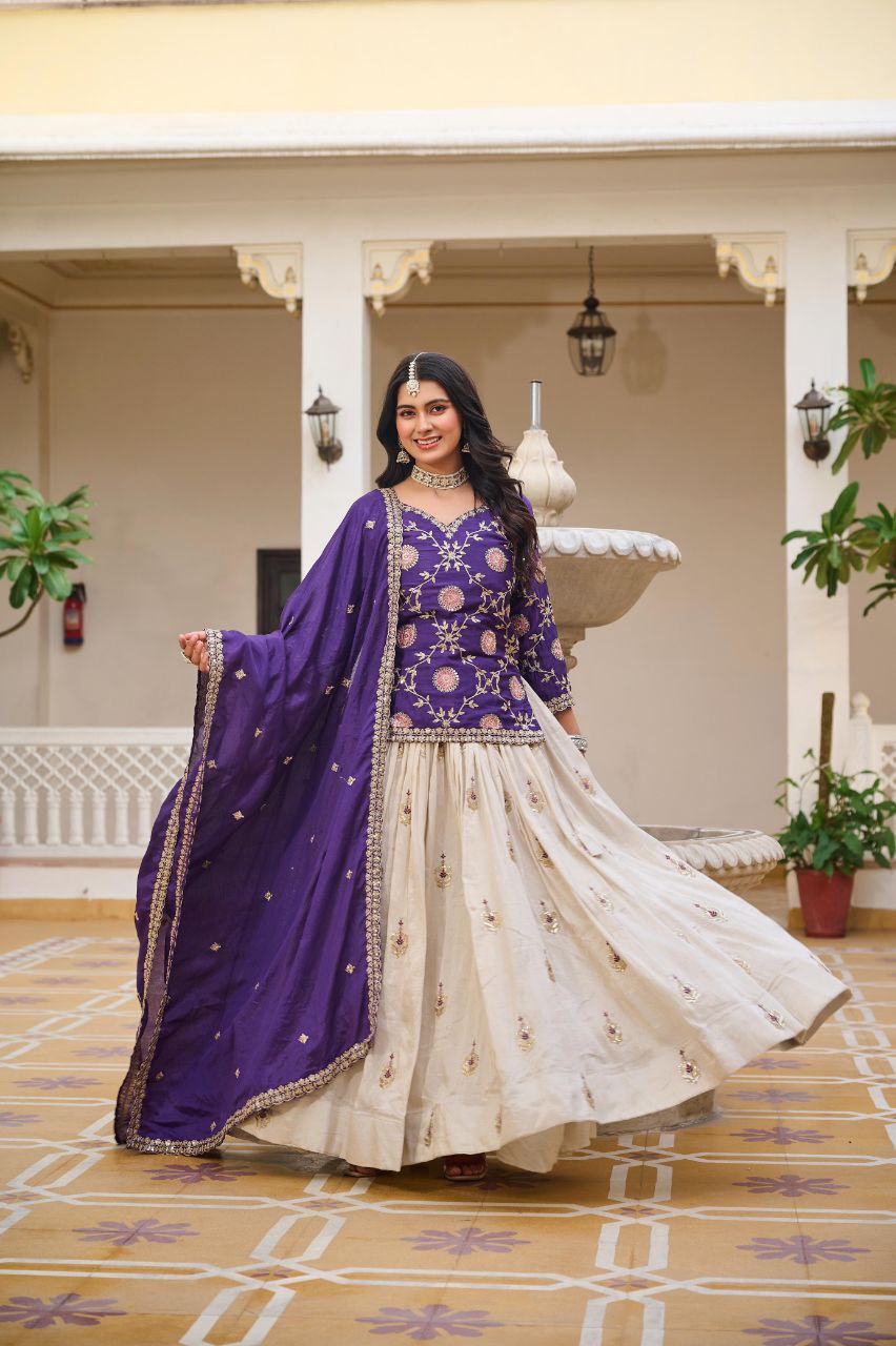 Kurti Lehenga Set