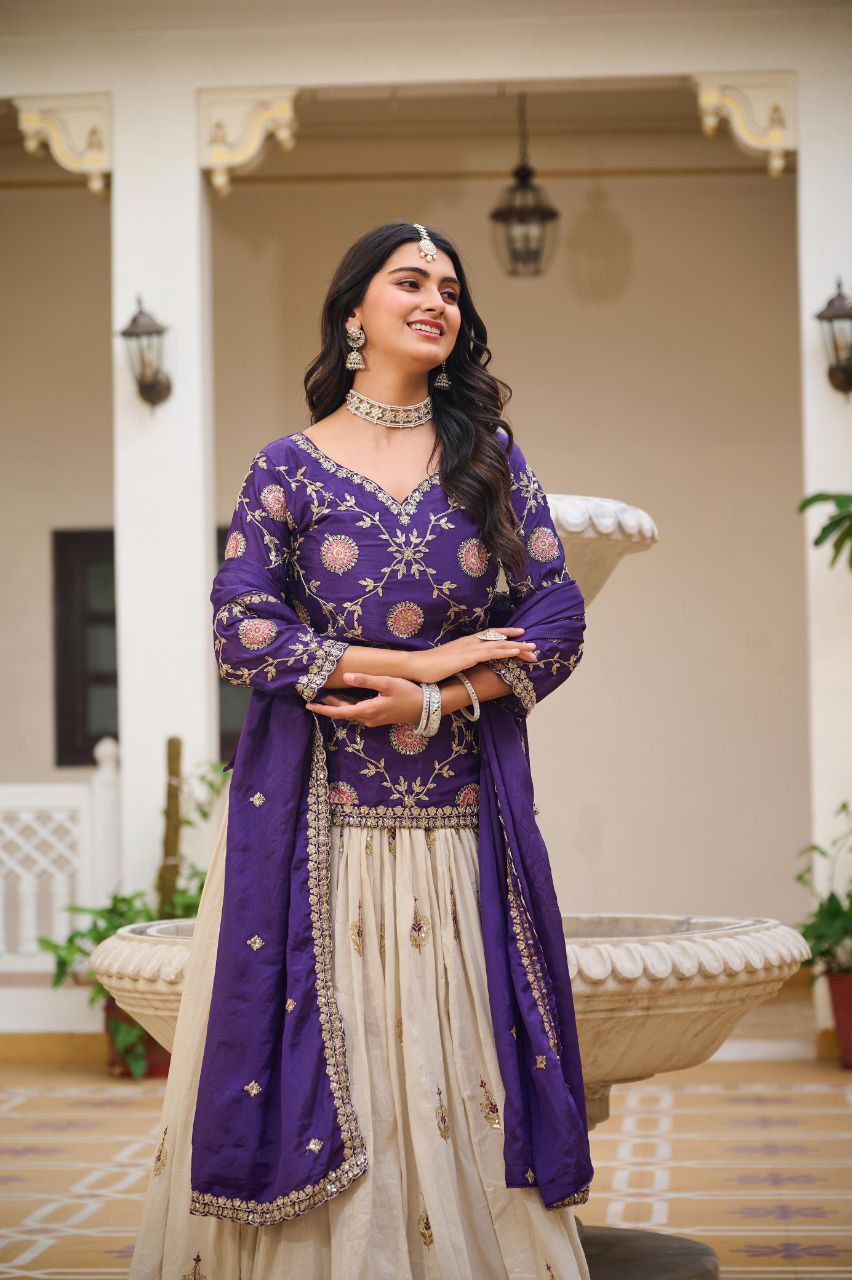 Kurti Lehenga Set