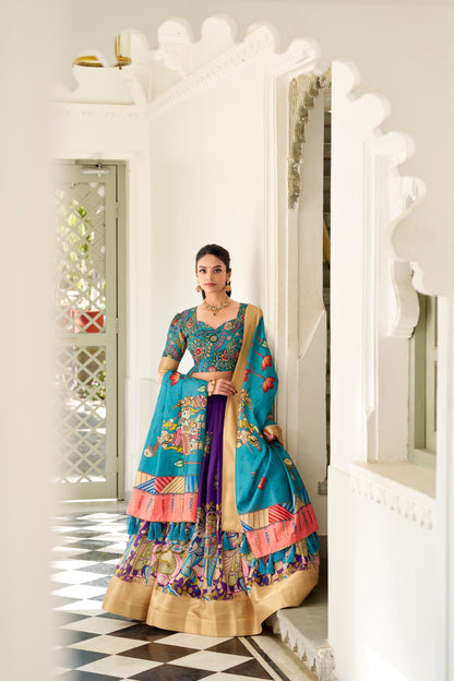 Kalamkari Lehenga Choli