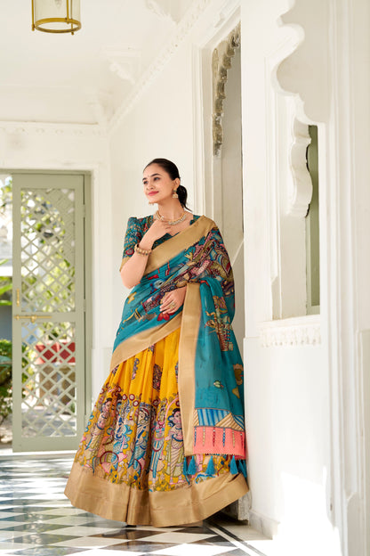 Kalamkari Lehenga Choli
