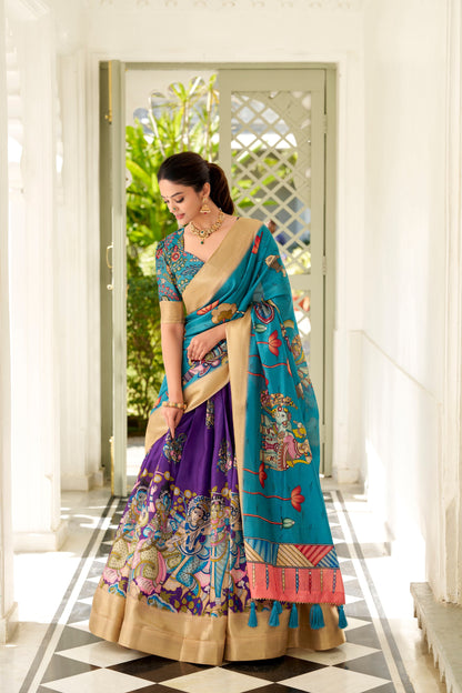 Kalamkari Lehenga Choli