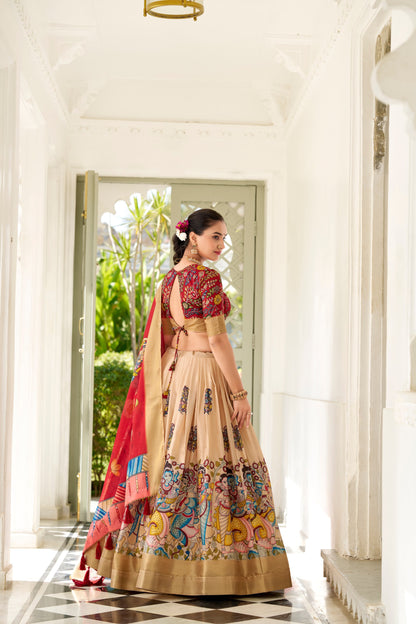 Kalamkari Lehenga Choli