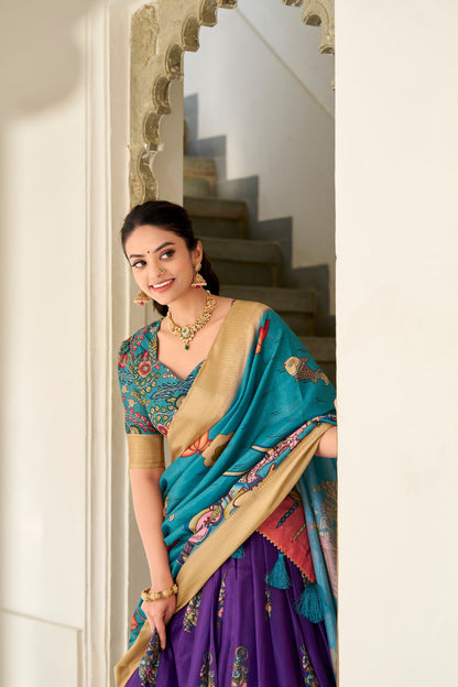 Kalamkari Lehenga Choli