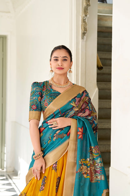 Kalamkari Lehenga Choli