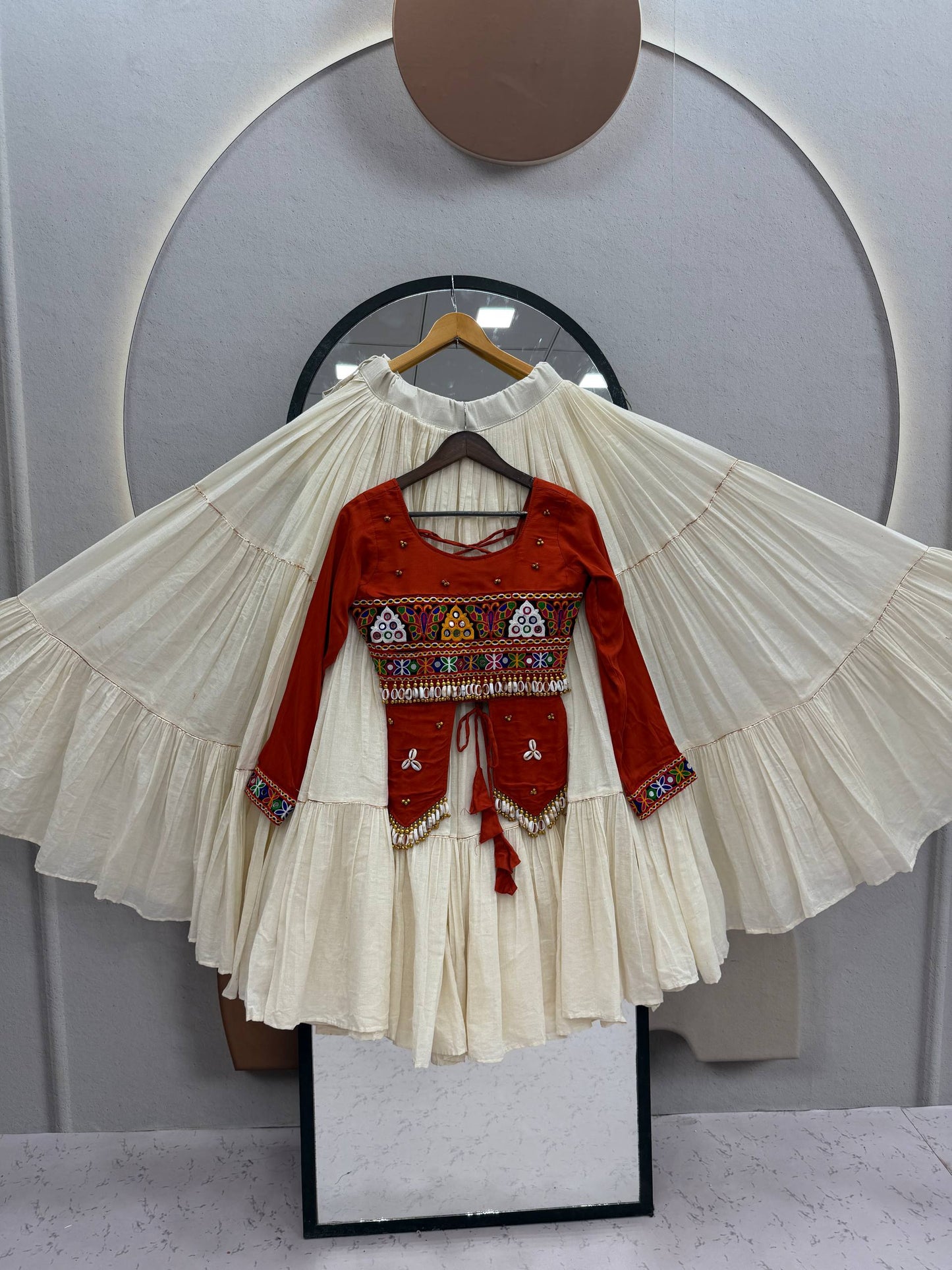 Navratri Special Top Lehenga Set