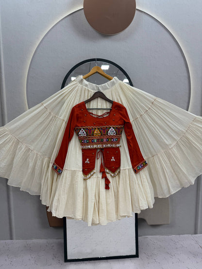 Navratri Special Top Lehenga Set