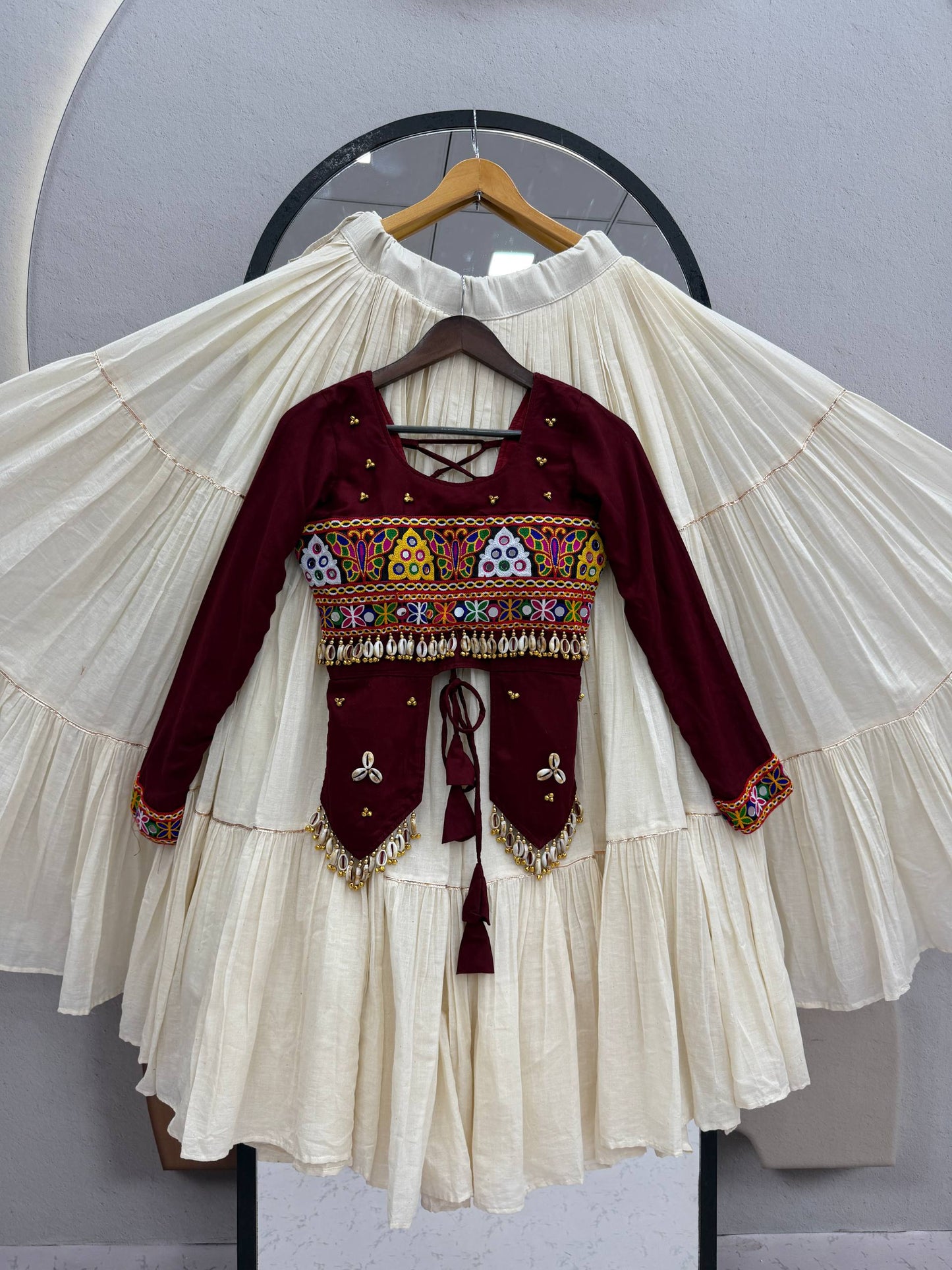 Navratri Special Top Lehenga Set