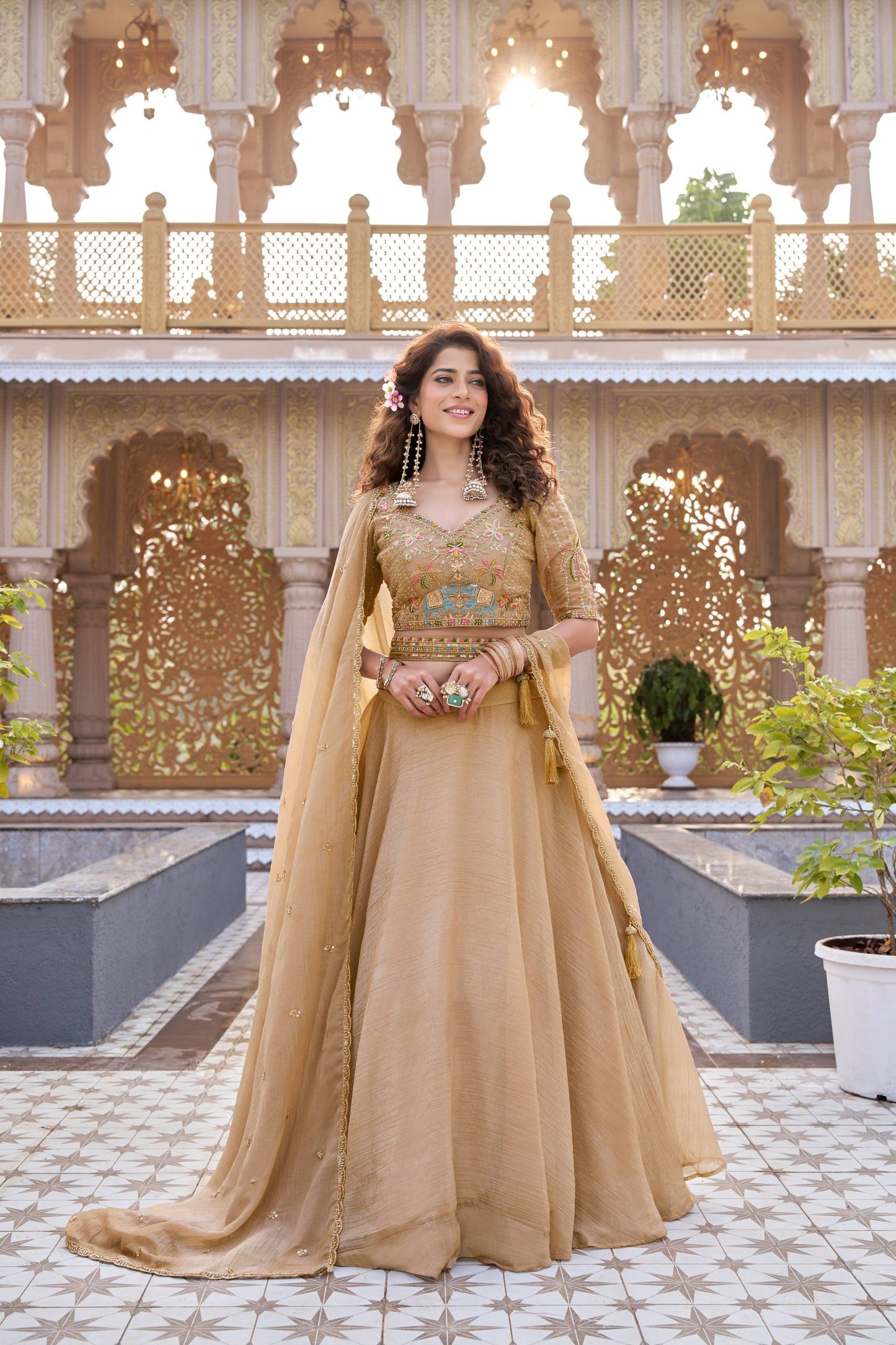 Crunchy Wedding Choli