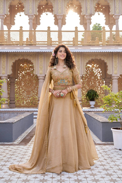 Crunchy Wedding Choli