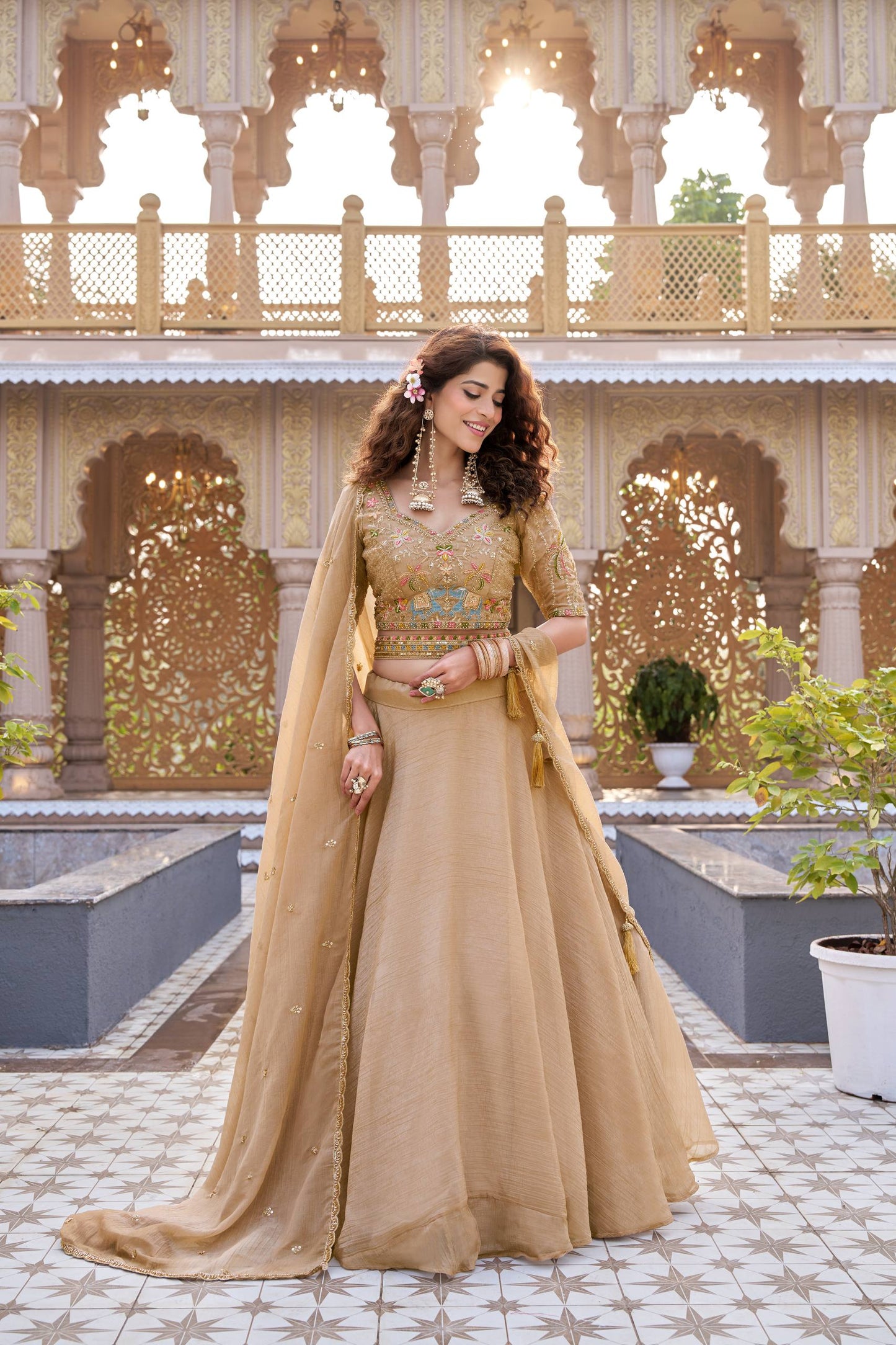 Crunchy Wedding Choli