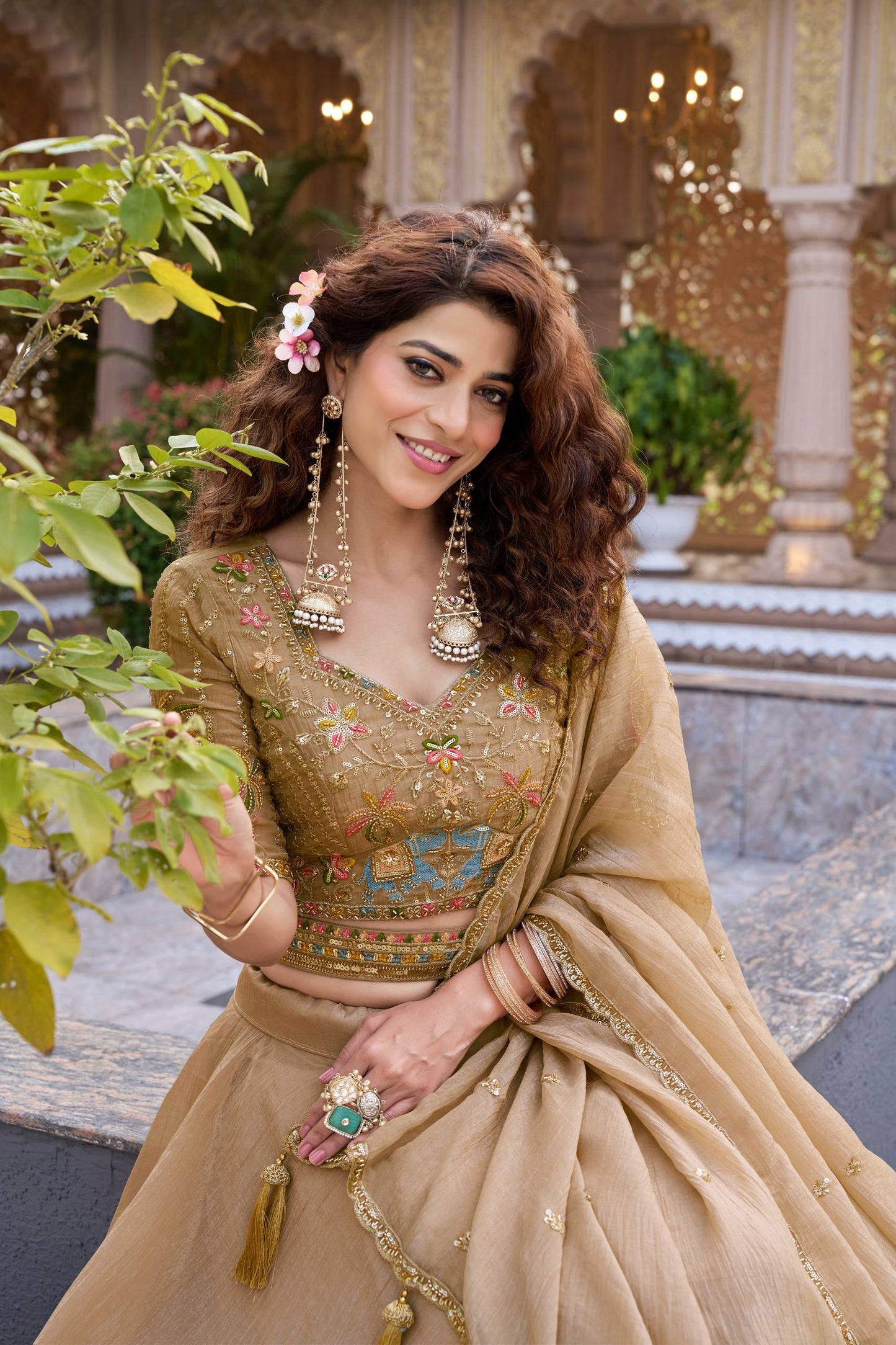 Crunchy Wedding Choli