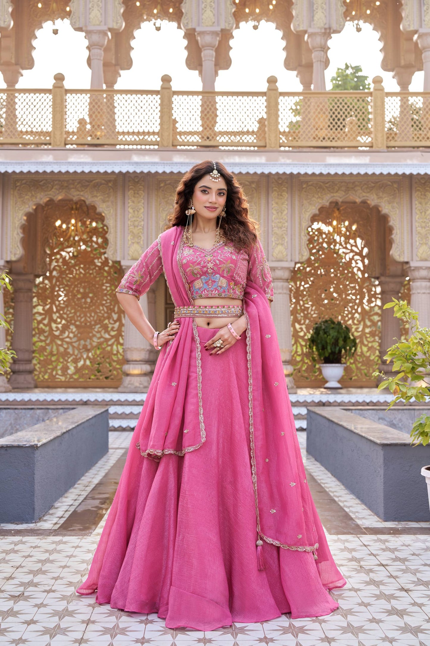 Crunchy Wedding Choli
