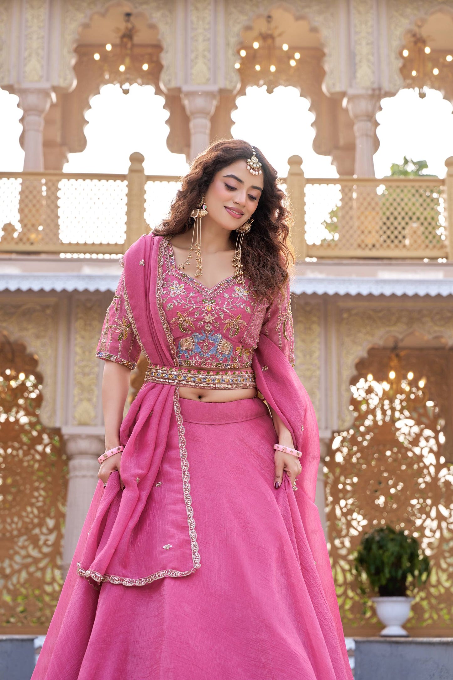 Crunchy Wedding Choli