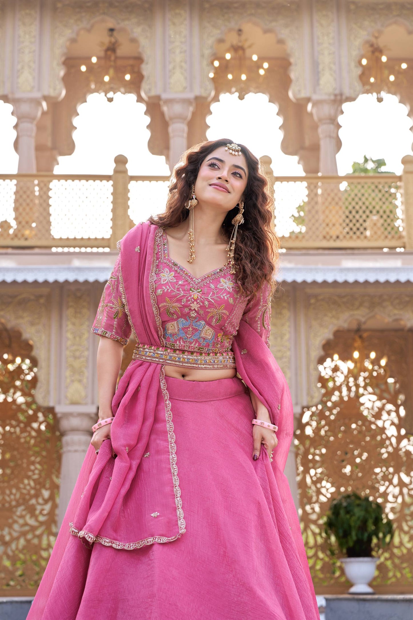 Crunchy Wedding Choli
