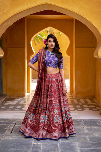 Vaishali silk Lehenga Choli