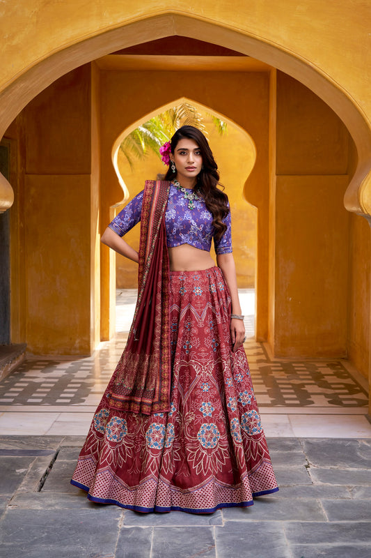 Vaishali silk Lehenga Choli