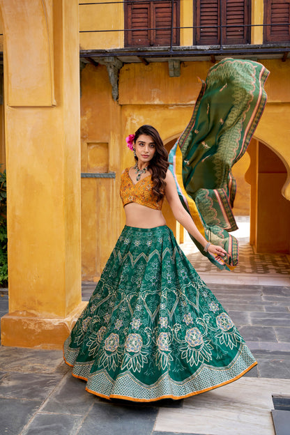 Vaishali silk Lehenga Choli