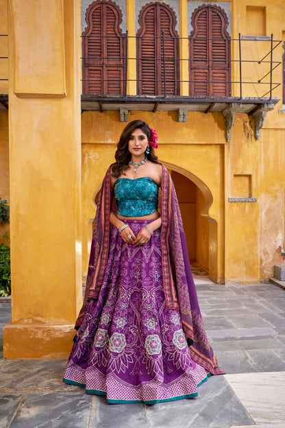 Vaishali silk Lehenga Choli