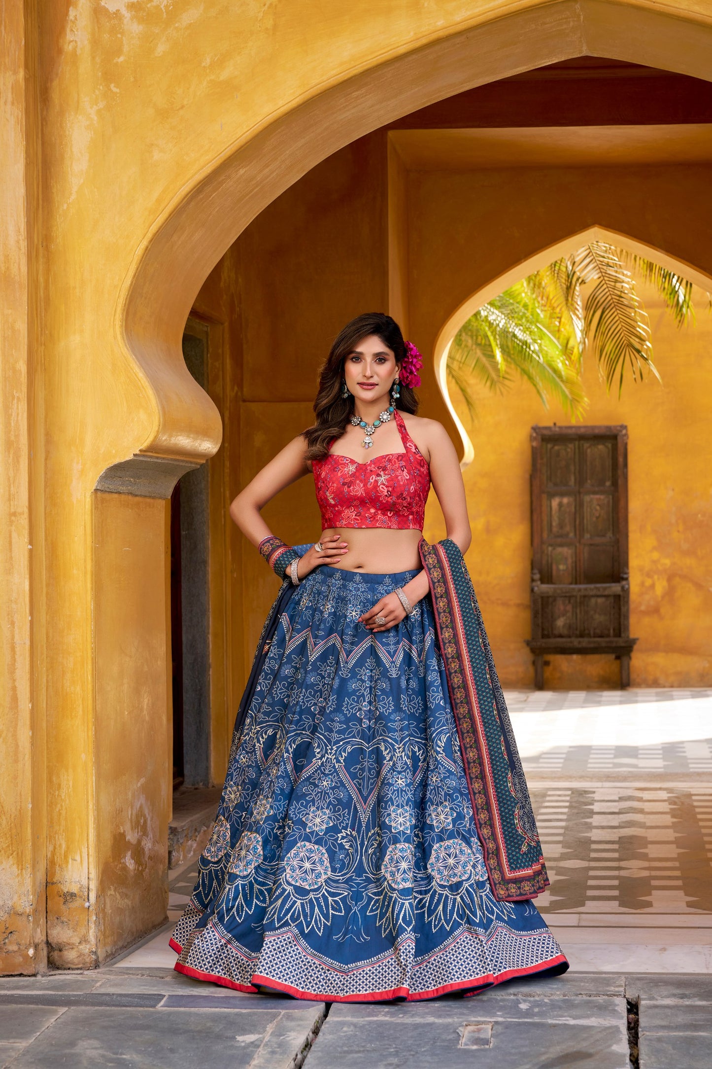 Vaishali silk Lehenga Choli