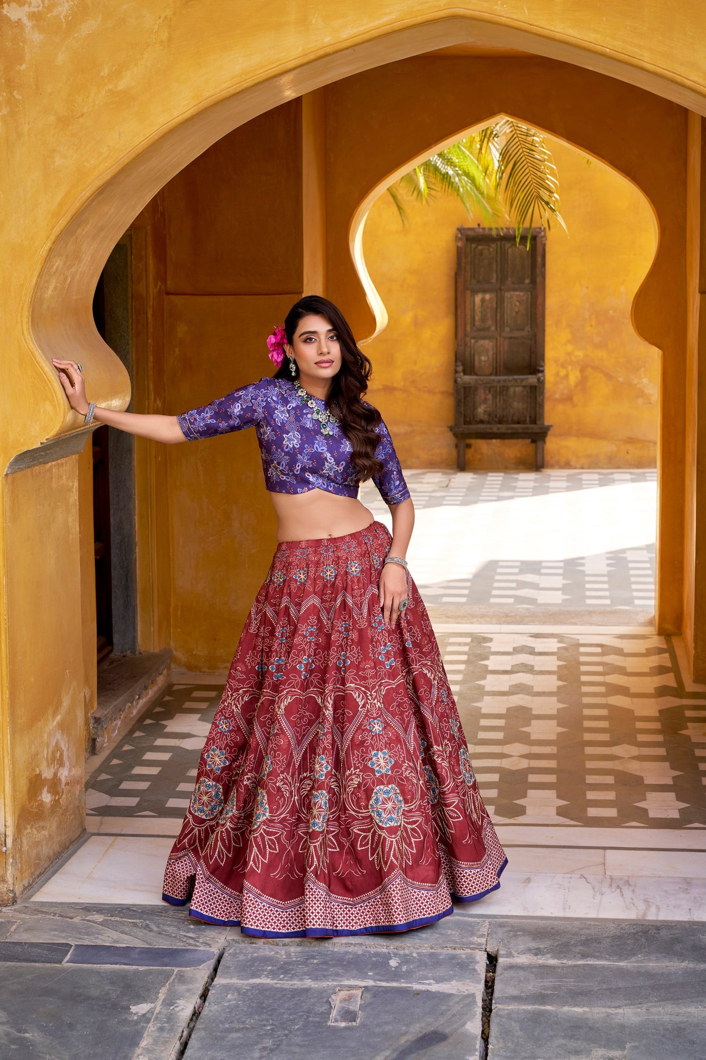 Vaishali silk Lehenga Choli