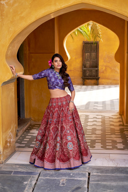 Vaishali silk Lehenga Choli