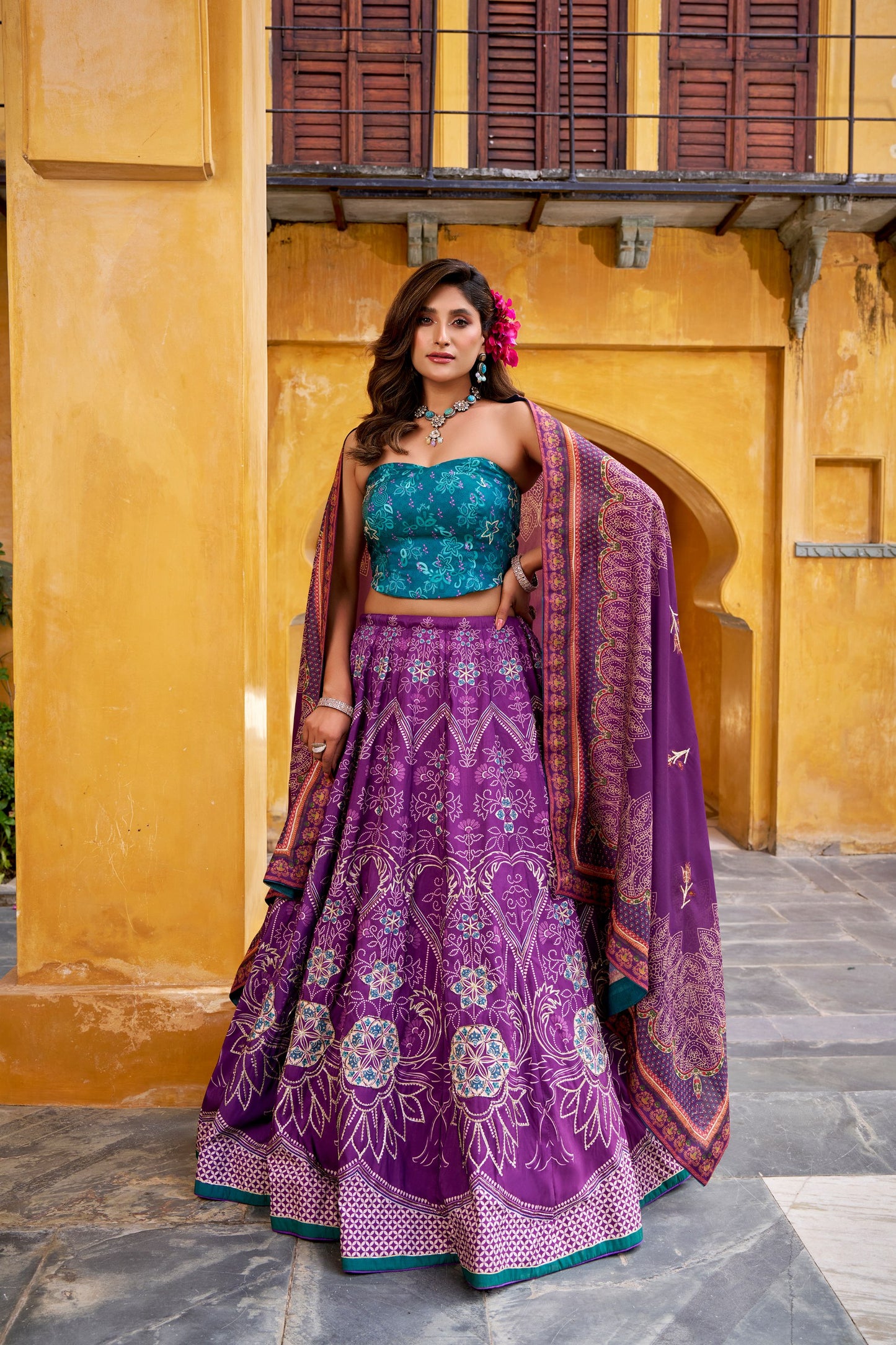 Vaishali silk Lehenga Choli