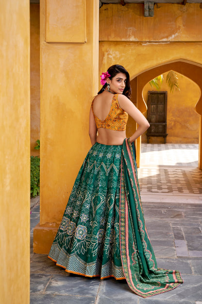 Vaishali silk Lehenga Choli