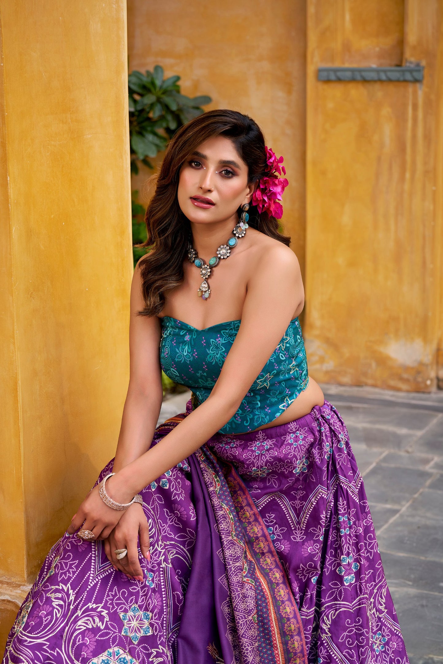 Vaishali silk Lehenga Choli