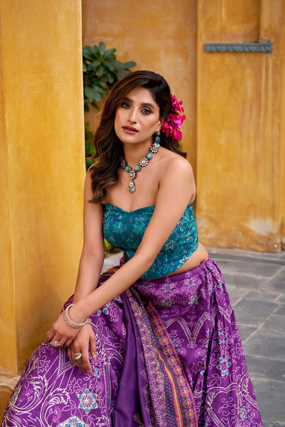 Vaishali silk Lehenga Choli