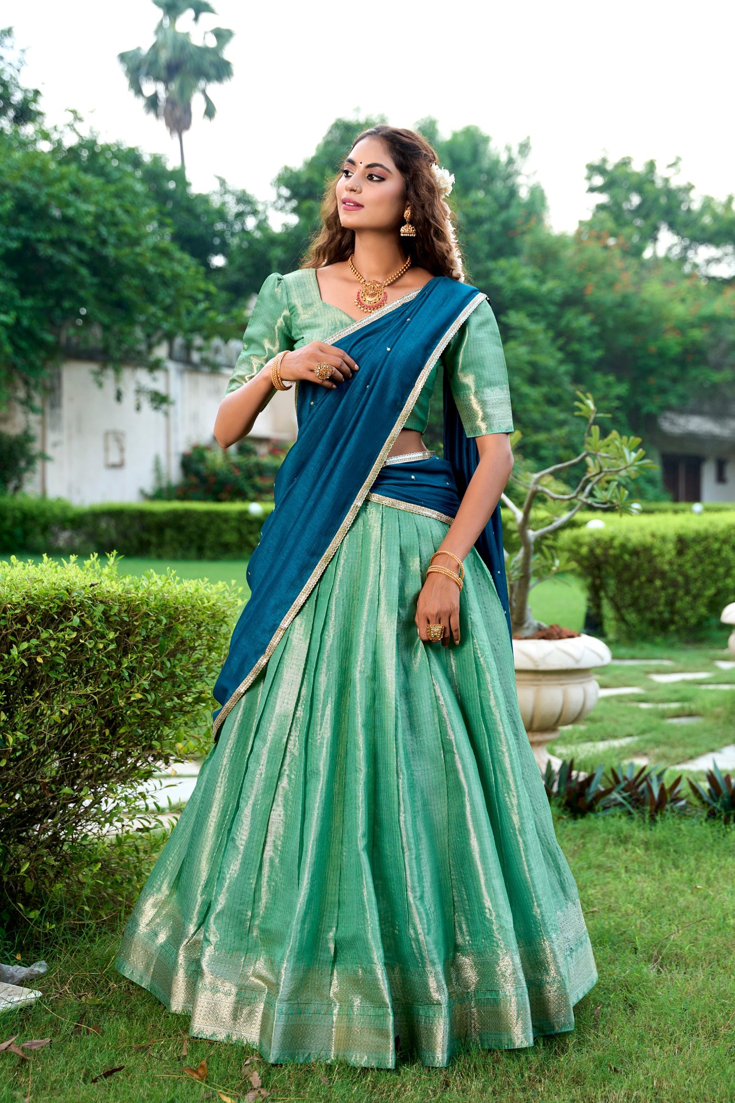 South’s finest weave, styled for you - South Indian Style