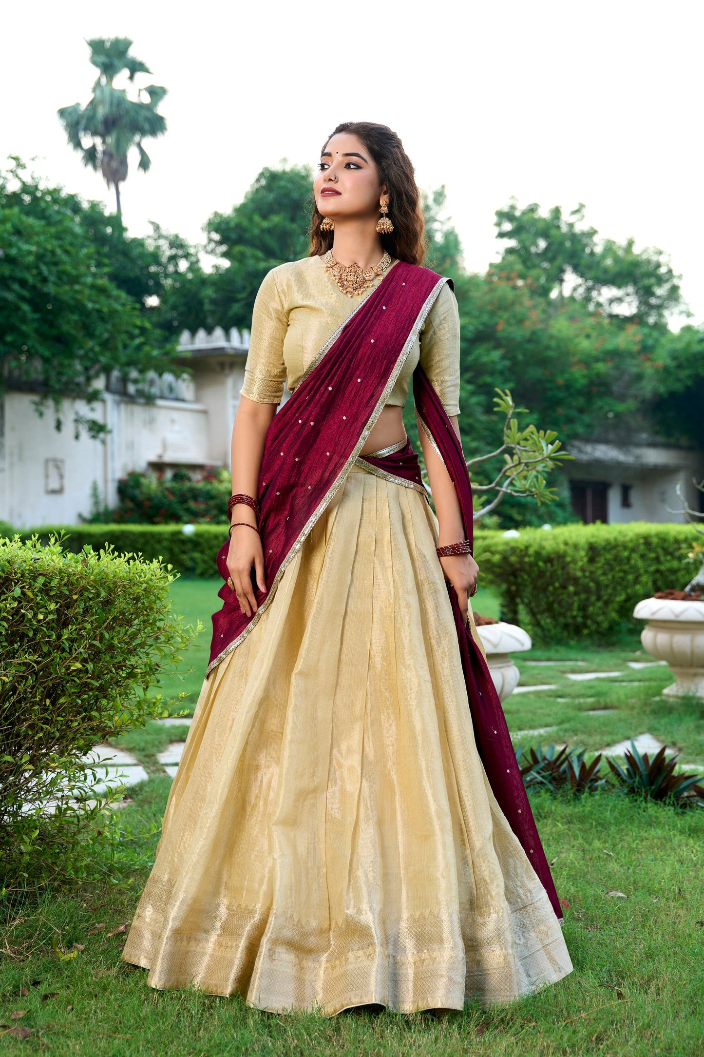 South’s finest weave, styled for you - South Indian Style