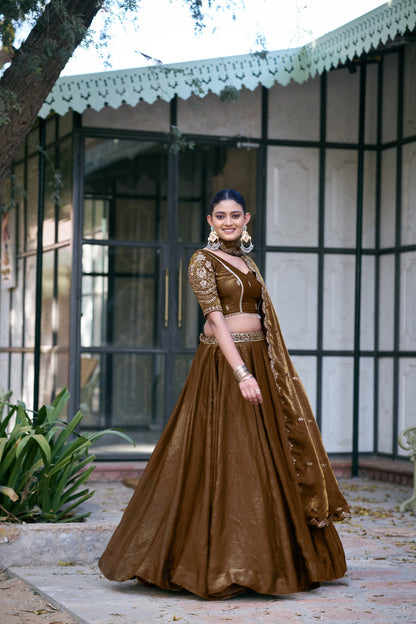 Fendy Silk Lehenga Choli