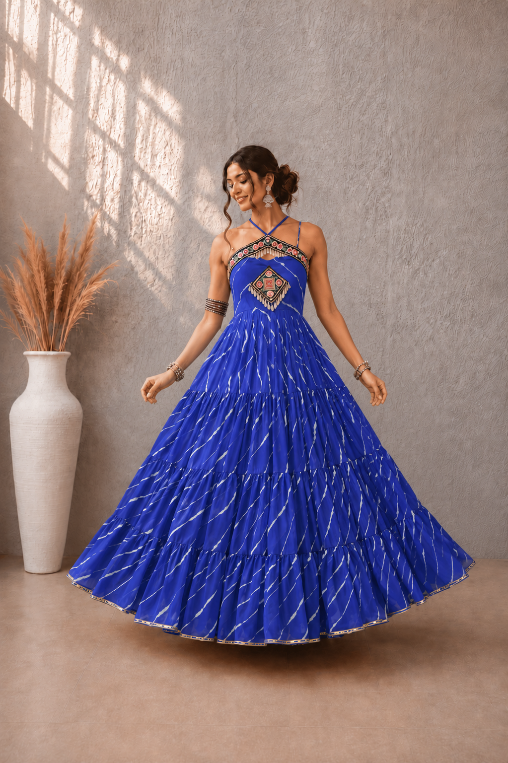Laheriya Navratri Gown