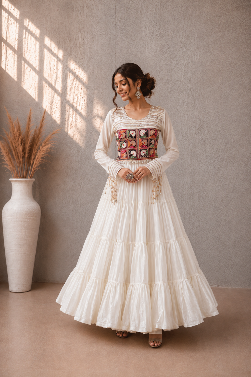 Garba Couture Flare Gown