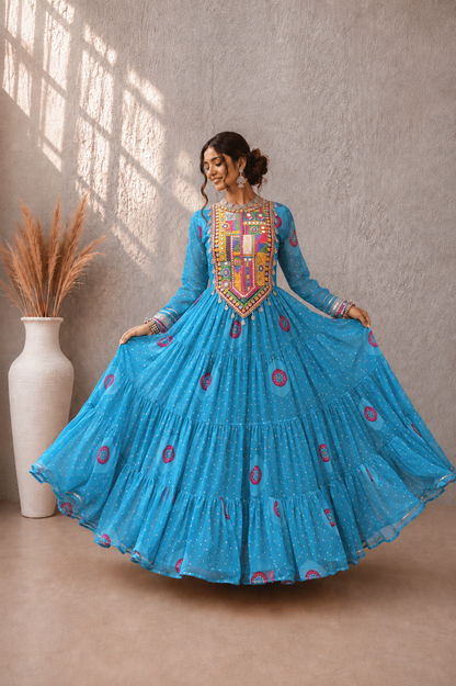 Navratri Elegance Gown