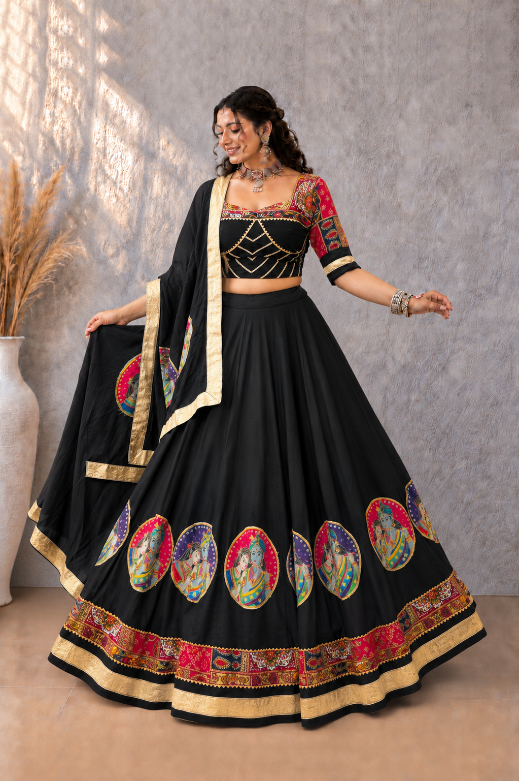 Cotton Printed Chaniya Choli